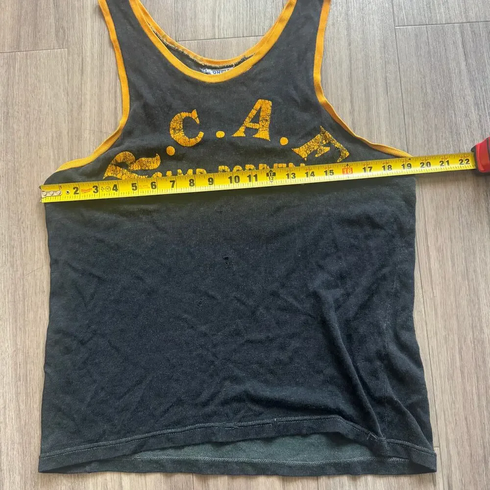 Vintage 1950's Tank Top R.C.A.F. Camp Borden — Vintage Military